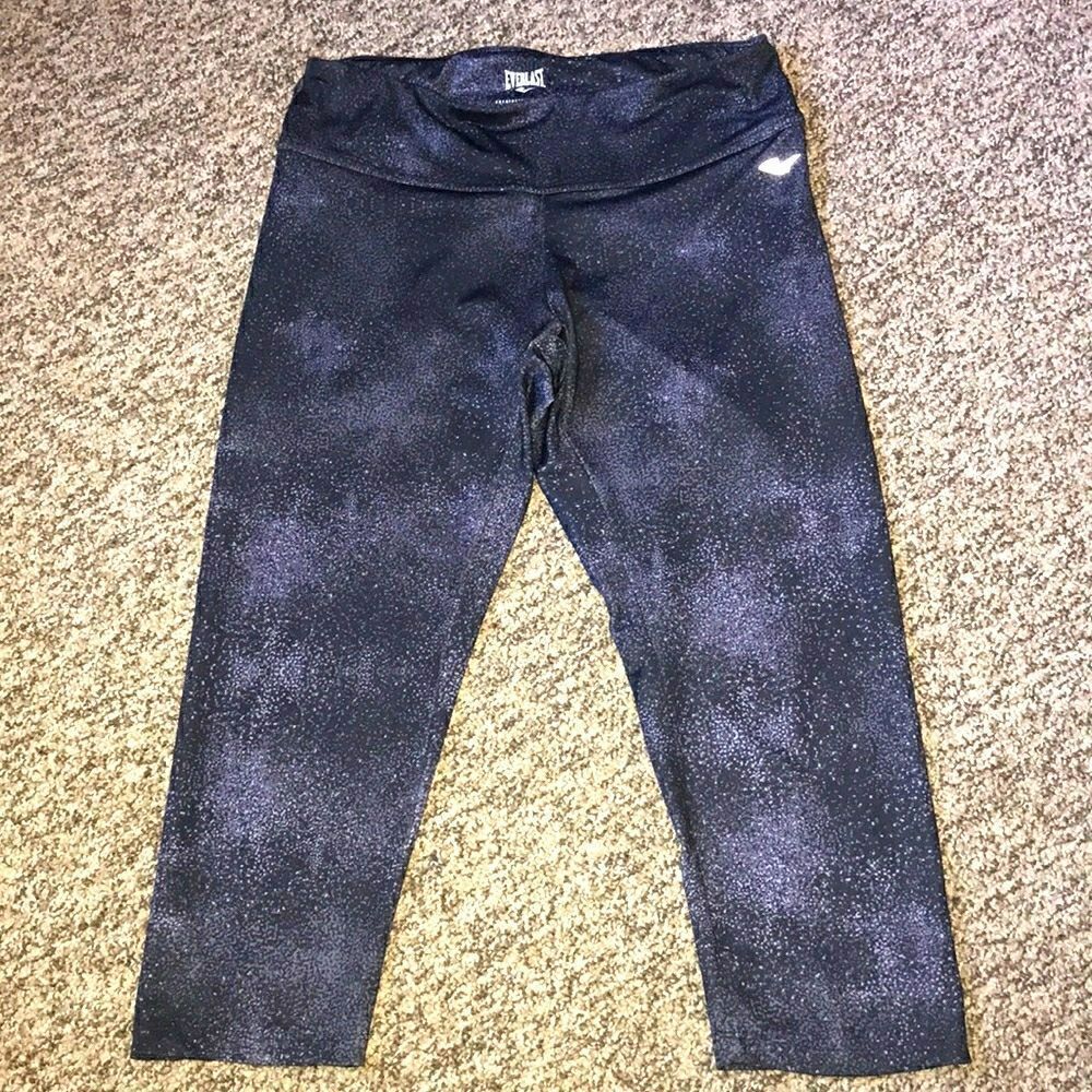 EVERLAST CAPRI LEGGINGS WOMEN SIZE S